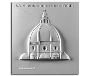Architettura del '300. Santa Maria del Fiore (Firenze): prospetto della cupola