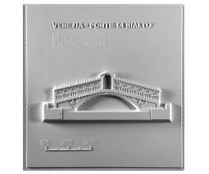 Architettura del '500. Ponte di Rialto (Venezia). Prospetto