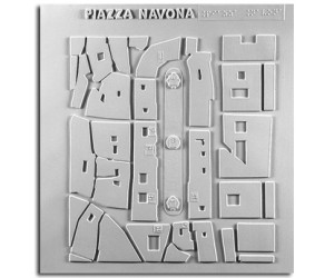Architettura del '600. Piazza Navona (Roma): planimetria